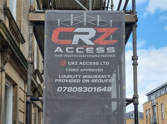 crz access scaffolding in scotland
